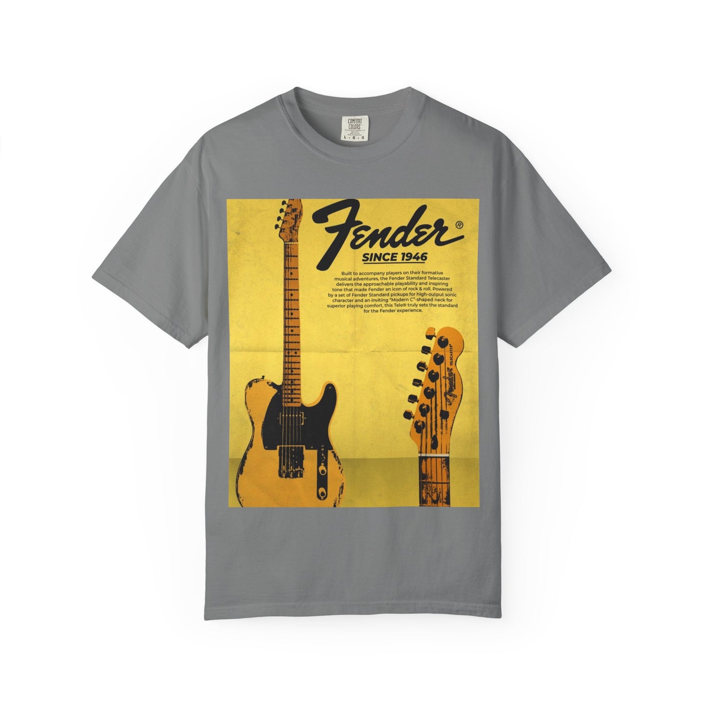 Fender Vintage Guitar T-Shirt — Since 1946 Graphic Tee