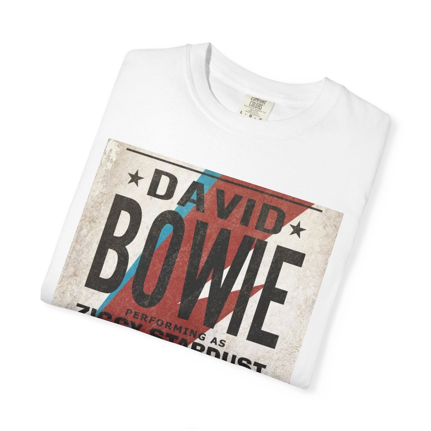 Retro Ziggy Stardust T-Shirt - Unisex Garment-Dyed Tee