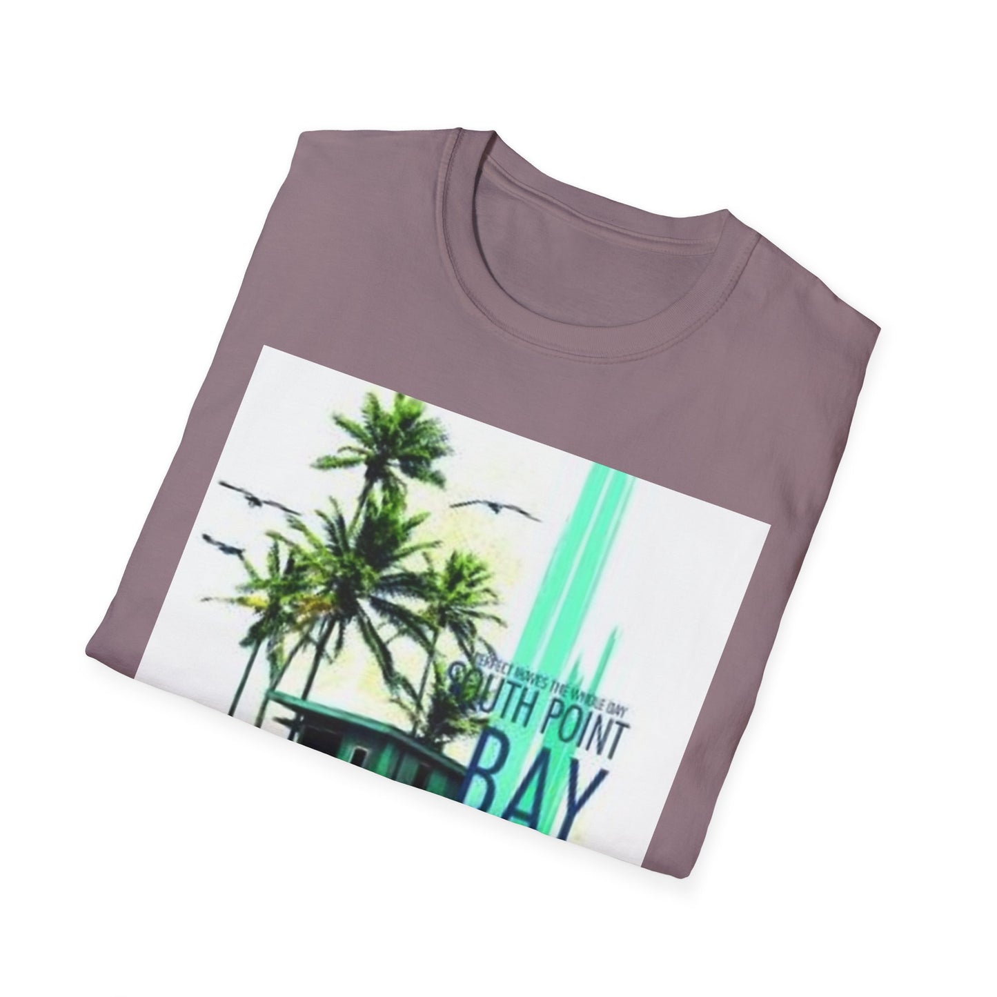 South Point Bay Graphic Tee | Unisex Softstyle T-Shirt, Beach Vibes, Casual Wear, Summer Fashion, Gift for Him or Her