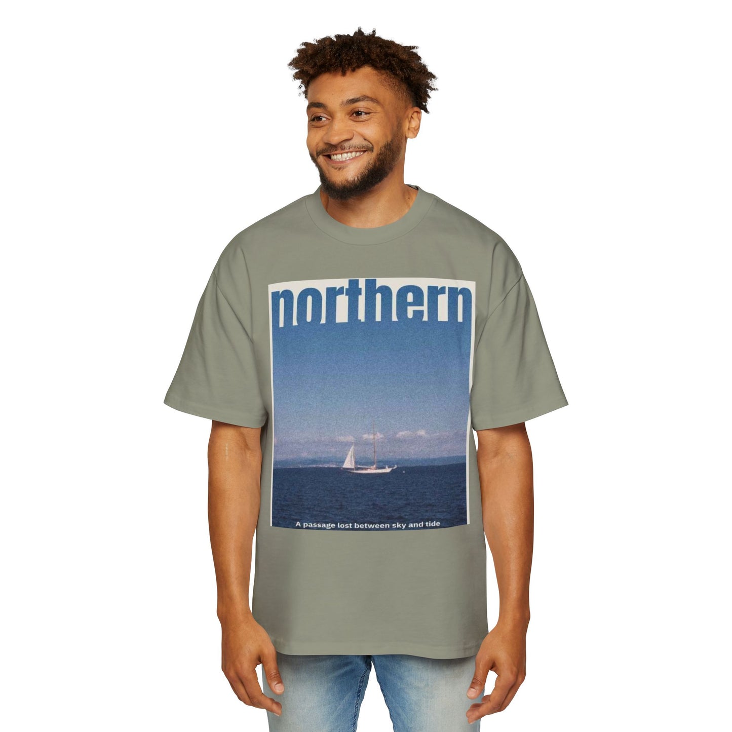 Northern Sail Tee — Vintage Coastal Graphic T-Shirt