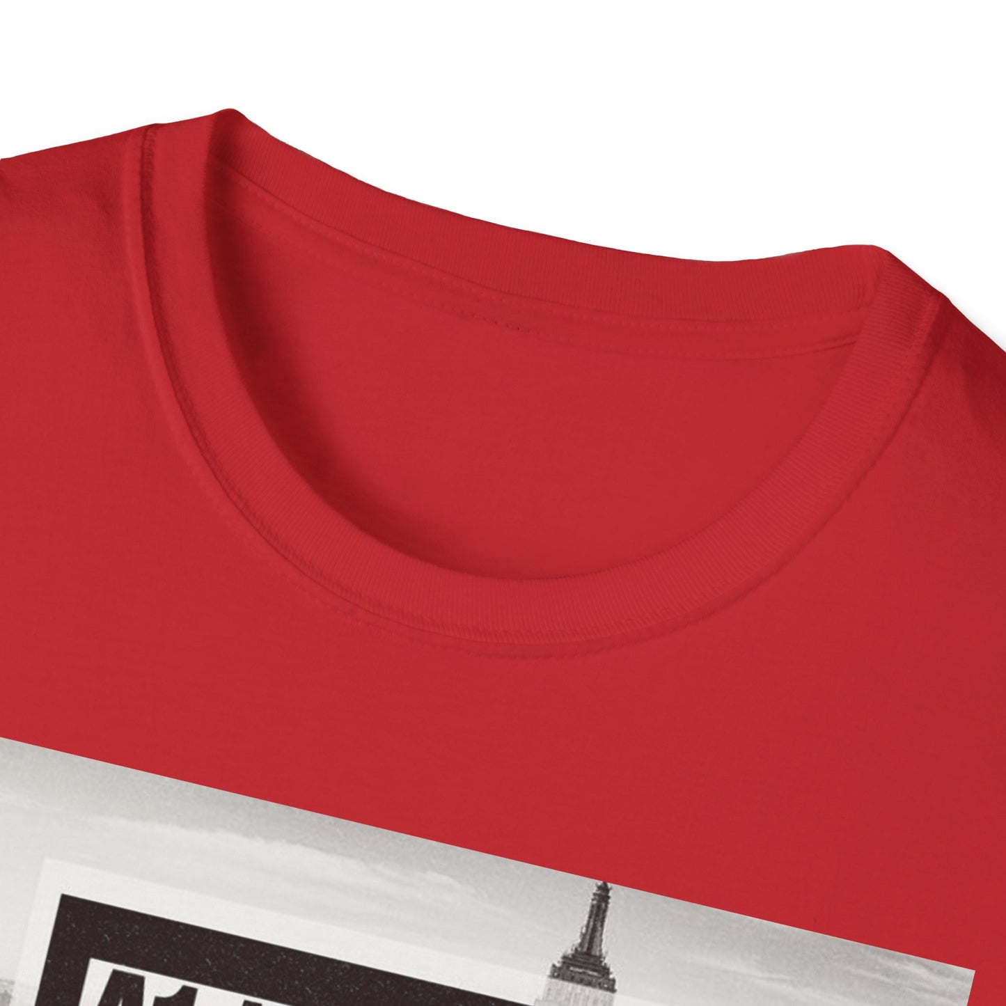 NYC Graphic Unisex Softstyle T-Shirt | Casual Wear, Street Style, Unique Gift, Travel Souvenir, City Life