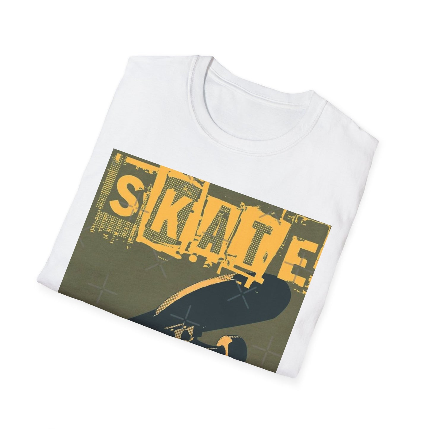 Skateboarder Unisex Softstyle T-Shirt | Perfect Gift for Skate Lovers, Streetwear Fashion, Casual Wear, Birthday Present, Youth Apparel