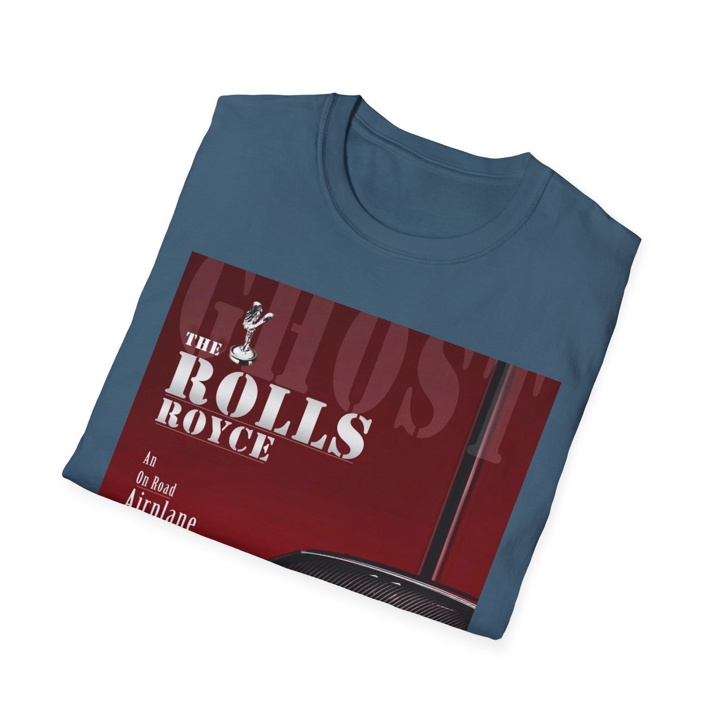 Luxury Car Graphic T-Shirt - Rolls Royce Design