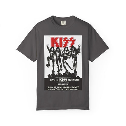KISS Concert Graphic Unisex T-Shirt - Live in Concert Tee