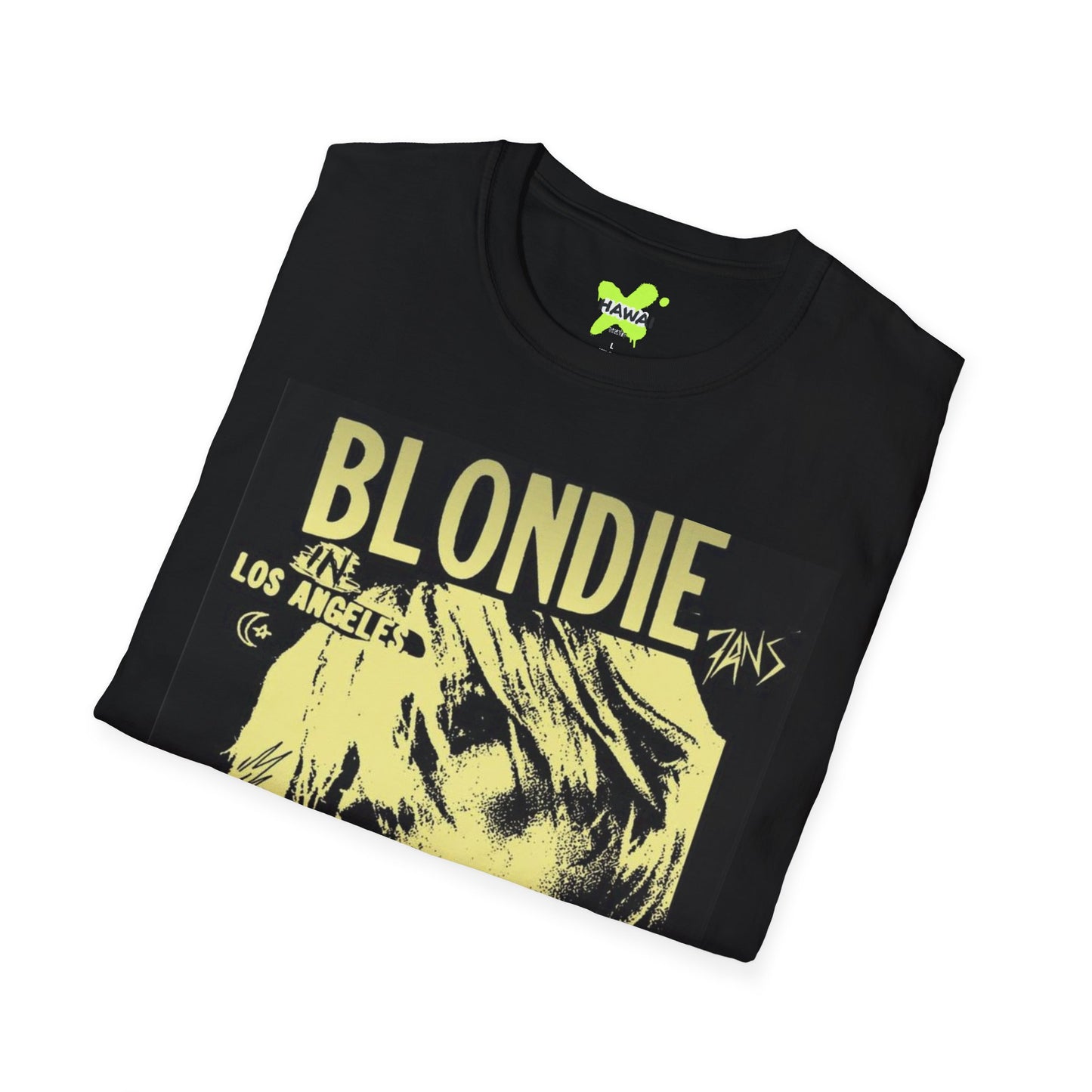 Vintage Blondie Unisex Softstyle T-Shirt - Retro Music Graphic Tee