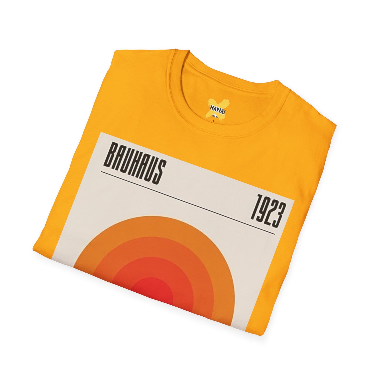 Retro Bauhaus 1923 Unisex Softstyle T-Shirt - Vintage Graphic Tee