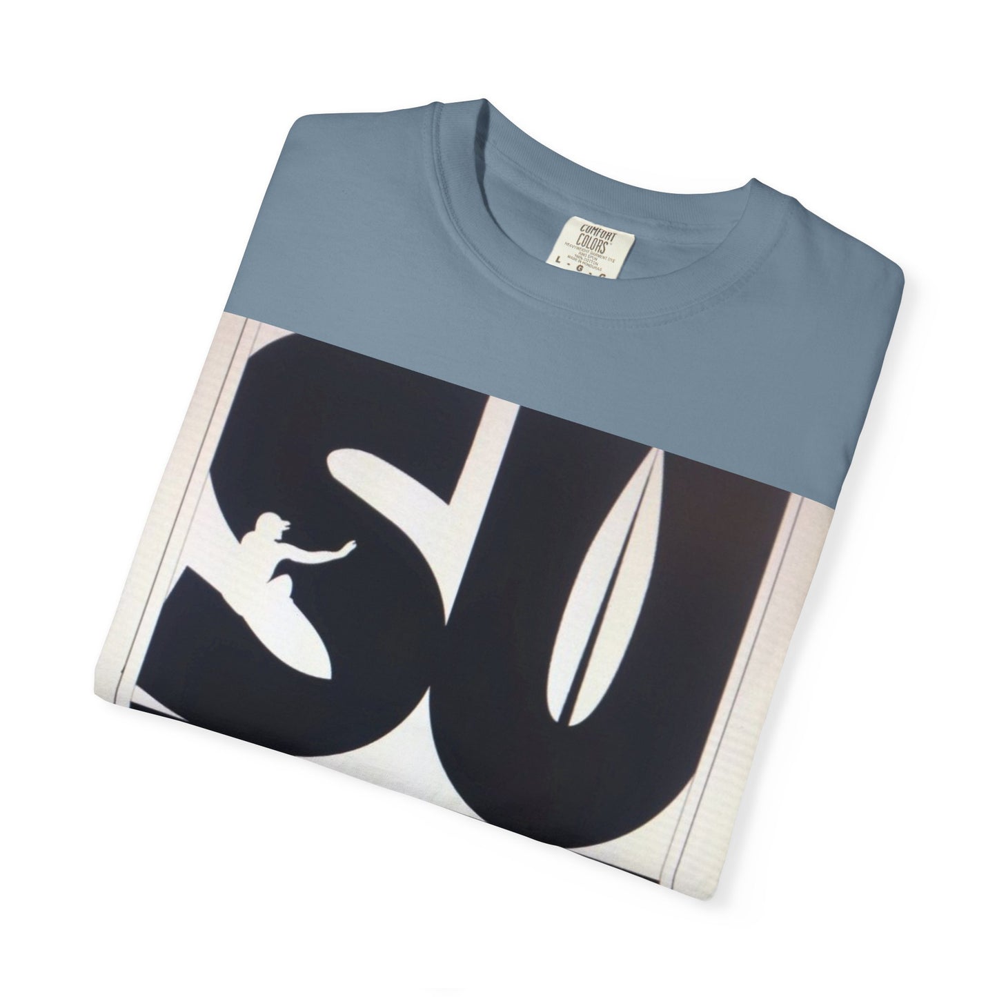 Surf Inspired Unisex Garment-Dyed T-Shirt, Beachwear, Casual Summer Tee, Surfing Gift, Trendy Streetwear, Comfortable Lifestyle Top