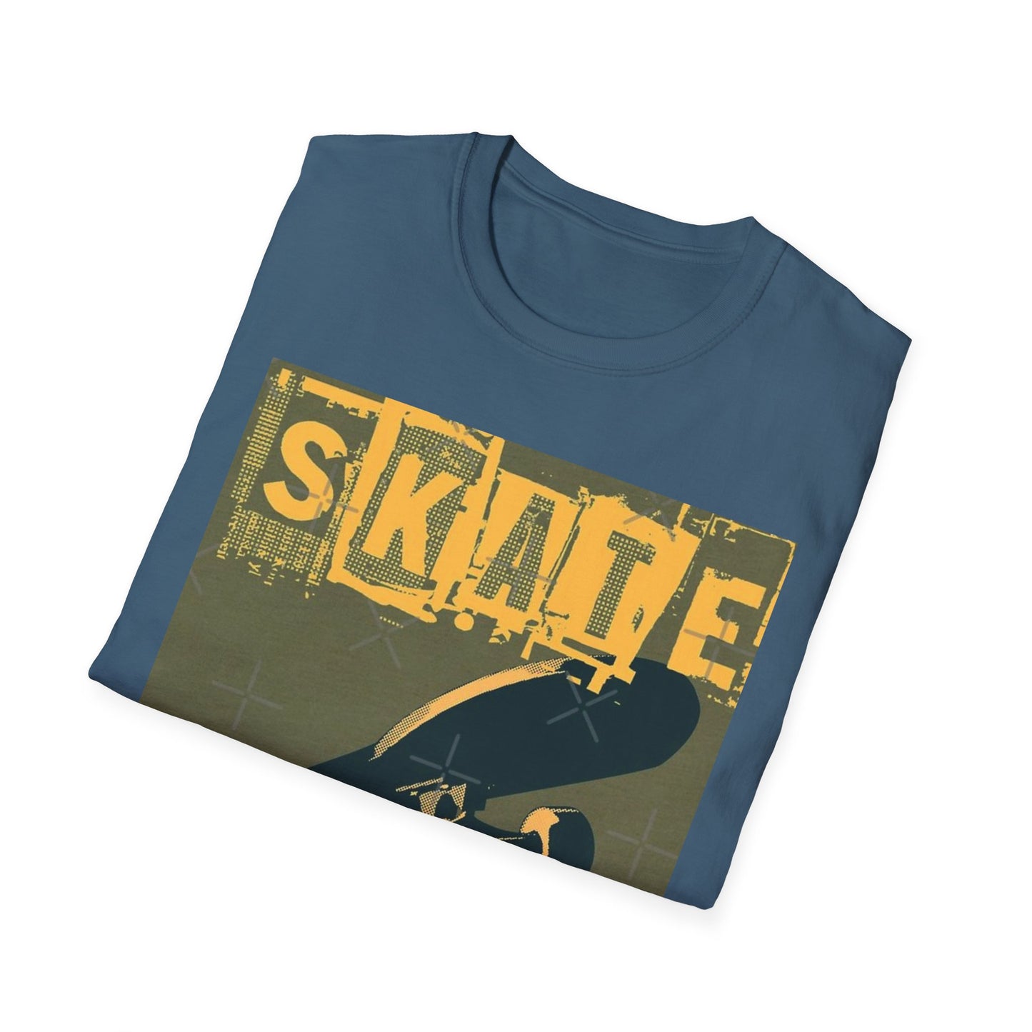 Skateboarder Unisex Softstyle T-Shirt | Perfect Gift for Skate Lovers, Streetwear Fashion, Casual Wear, Birthday Present, Youth Apparel