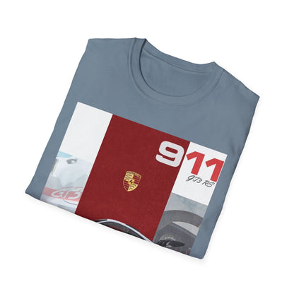 Porsche 911 Graphic Unisex Softstyle T-Shirt - Car Enthusiast Apparel