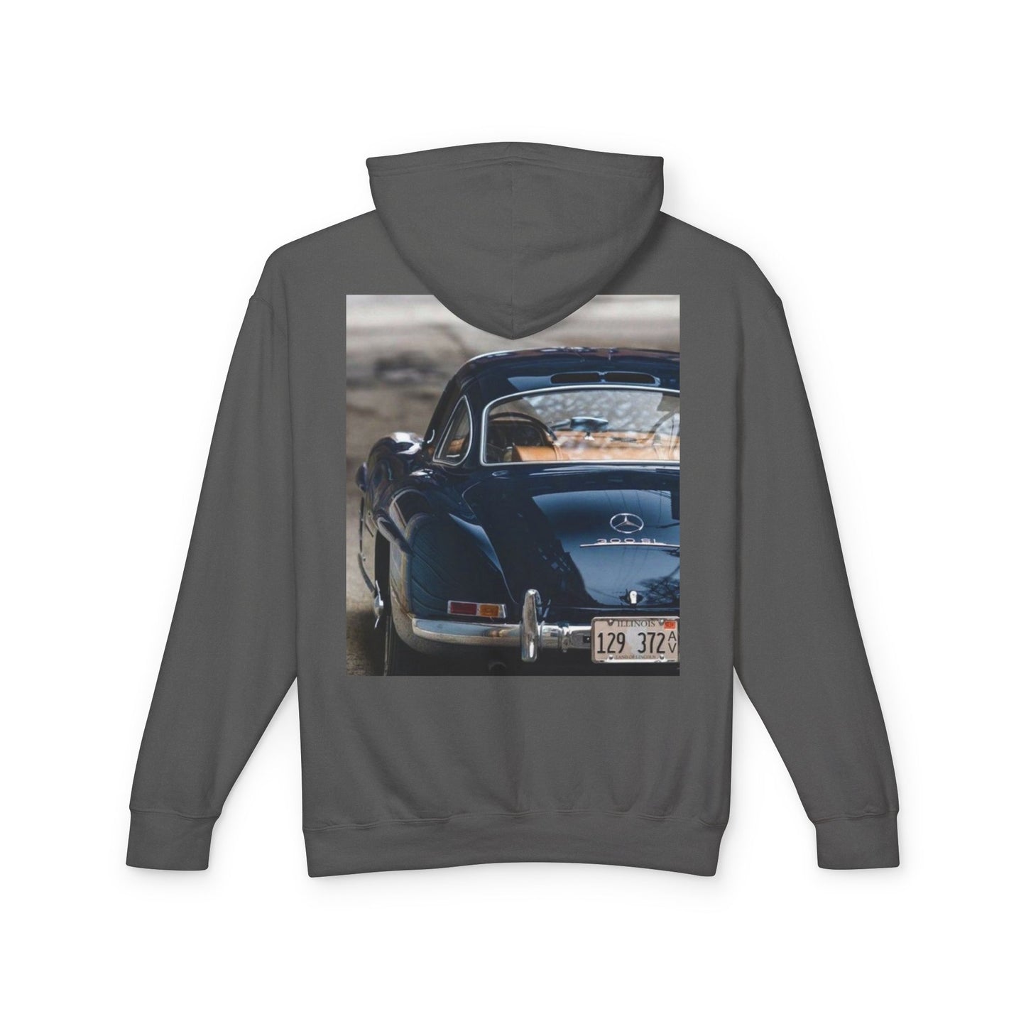 Classic Car Lover's Lightweight Hoodie | Unisex Cozy Sweatshirt, Perfect Gift for Car Enthusiasts, Casual Wear & Retro Style