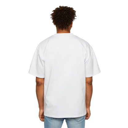 Ocean Wave Graphic Tee — "OCEAN" Photo Print Oversized Men's T-Shirt