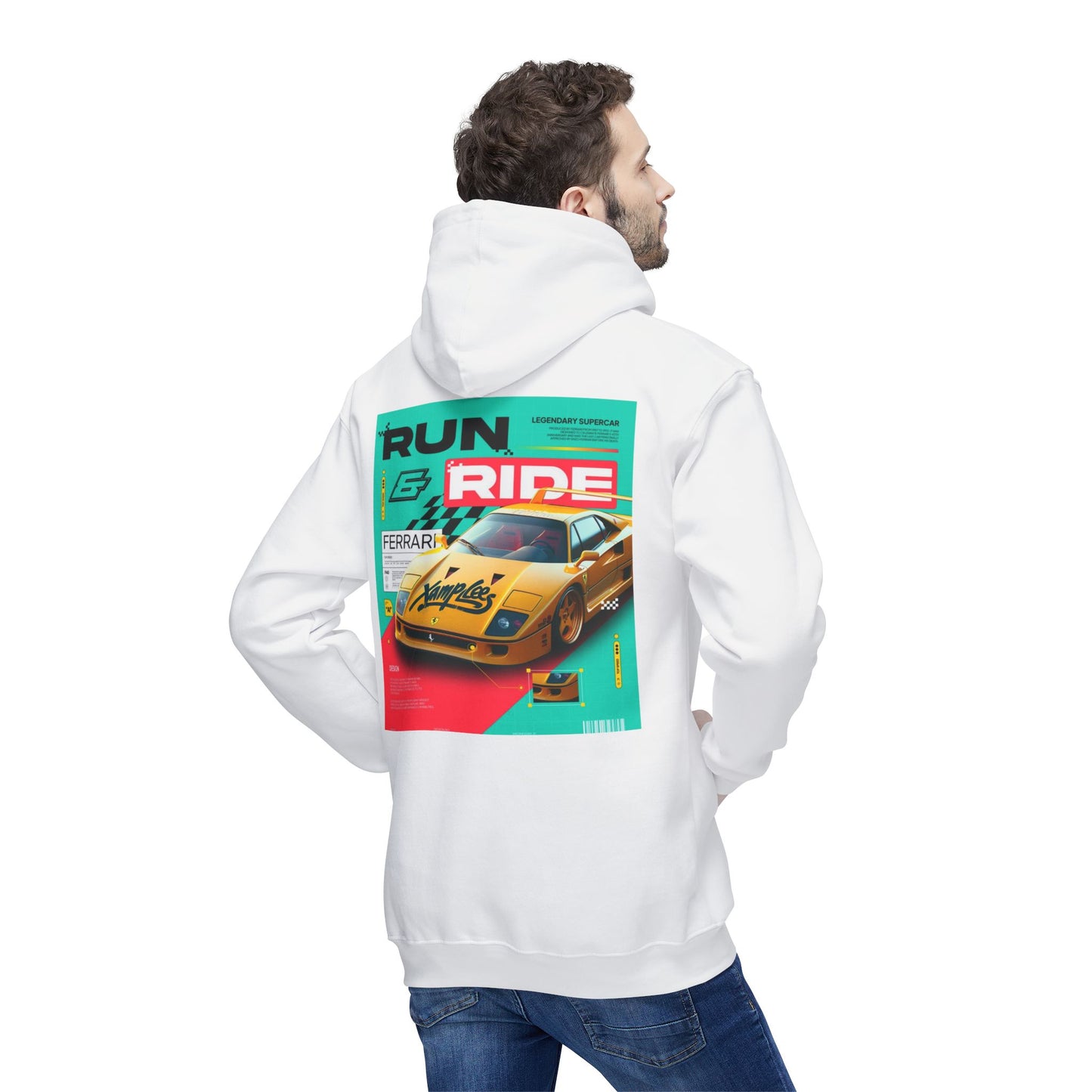 Unisex Hooded Sweatshirt, Made in US