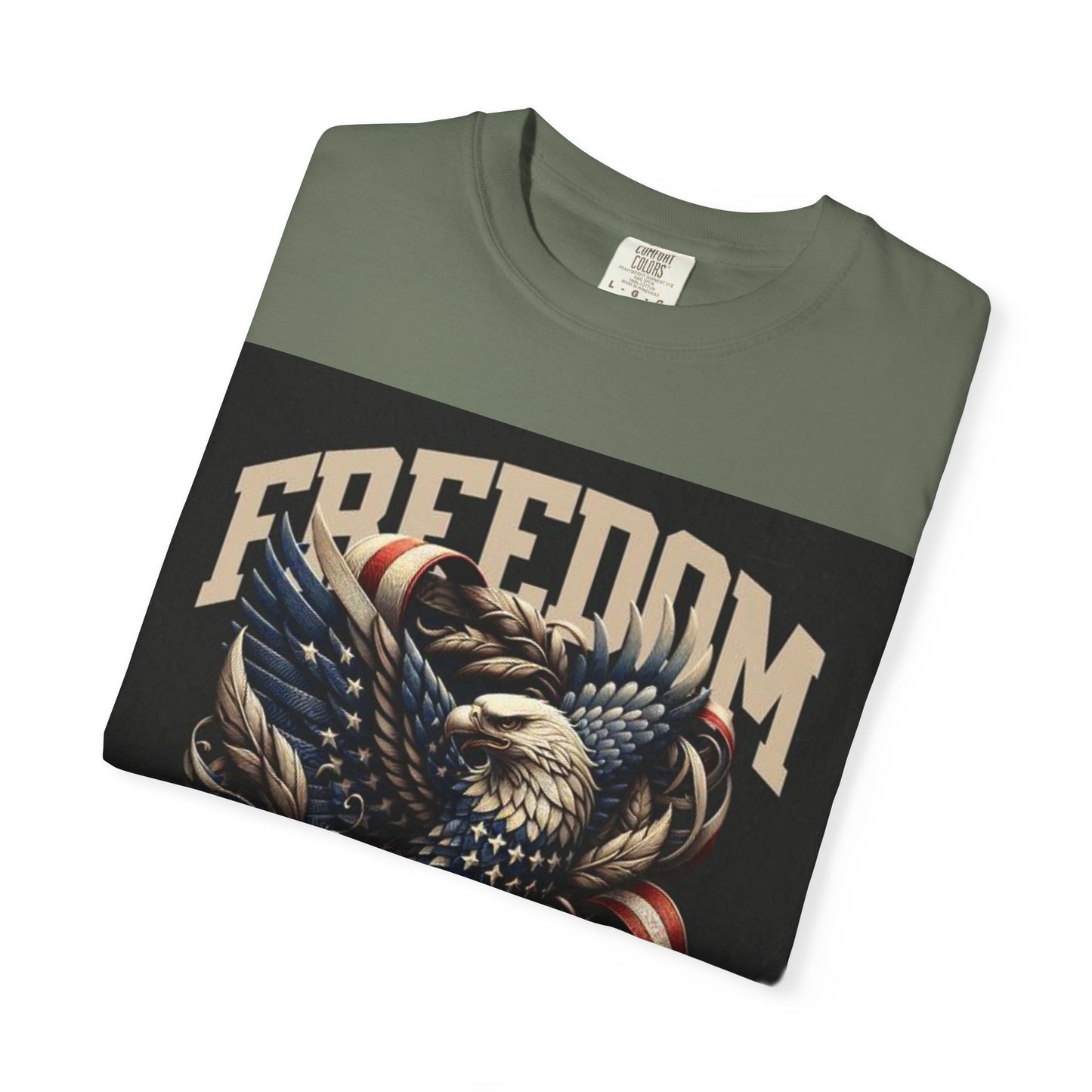 Patriotic Eagle T-Shirt, Freedom Apparel, American Pride Tee, Fourth of July Gift, Vintage Style Shirt