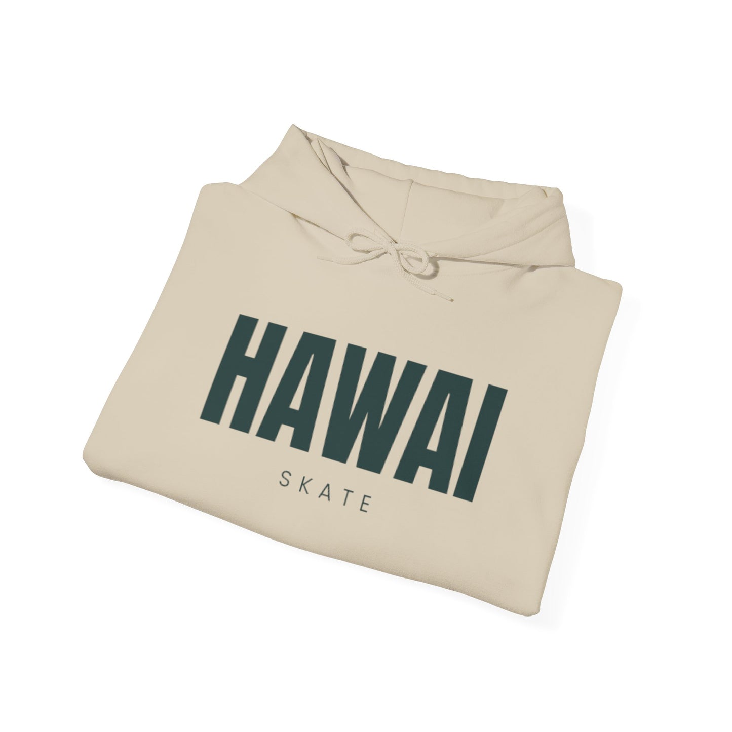 Hawai Skate Hooded Sweatshirt - Casual Streetwear, Unisex Pullover, Perfect for Skate Lovers, Ideal for Everyday Wear, Gift for Him/Her