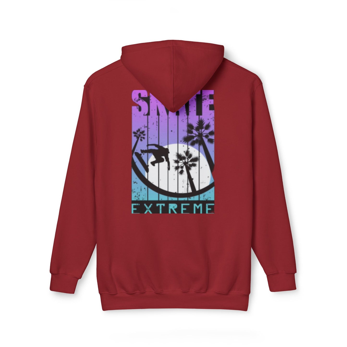 Unisex Hooded Sweatshirt - Extreme Smile Design, Perfect for Casual Adventures