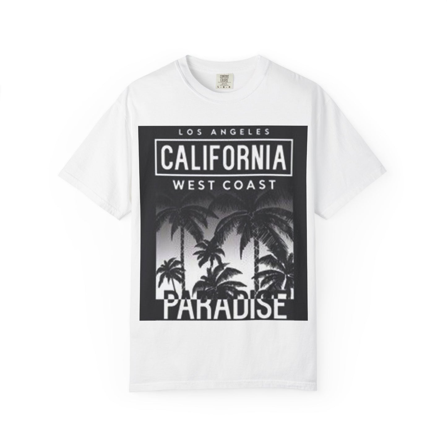 West Coast Paradise T-Shirt, Unisex Graphic Tee, California Style Shirt, Summer Vibes Top, Beachwear, Travel Souvenir