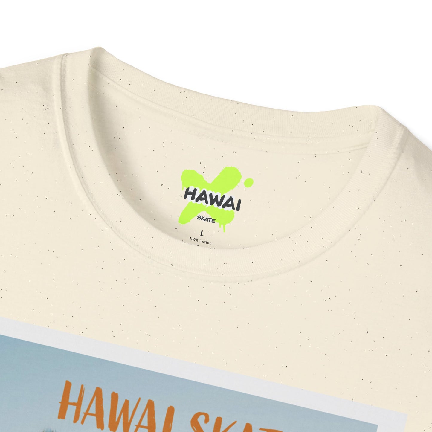 Hawaii Skate LA Unisex Softstyle T-Shirt – Grand Re-Opening Retro Vibe