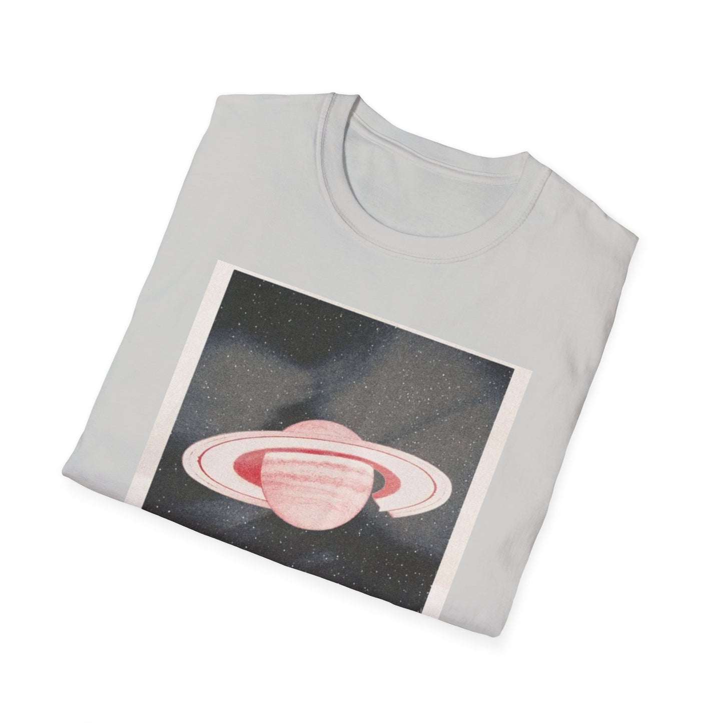 Vintage Saturn Graphic T-Shirt, Retro Space Tee, Unisex Casual Wear, Planet Lovers Gift, Cool Astronomy Shirt