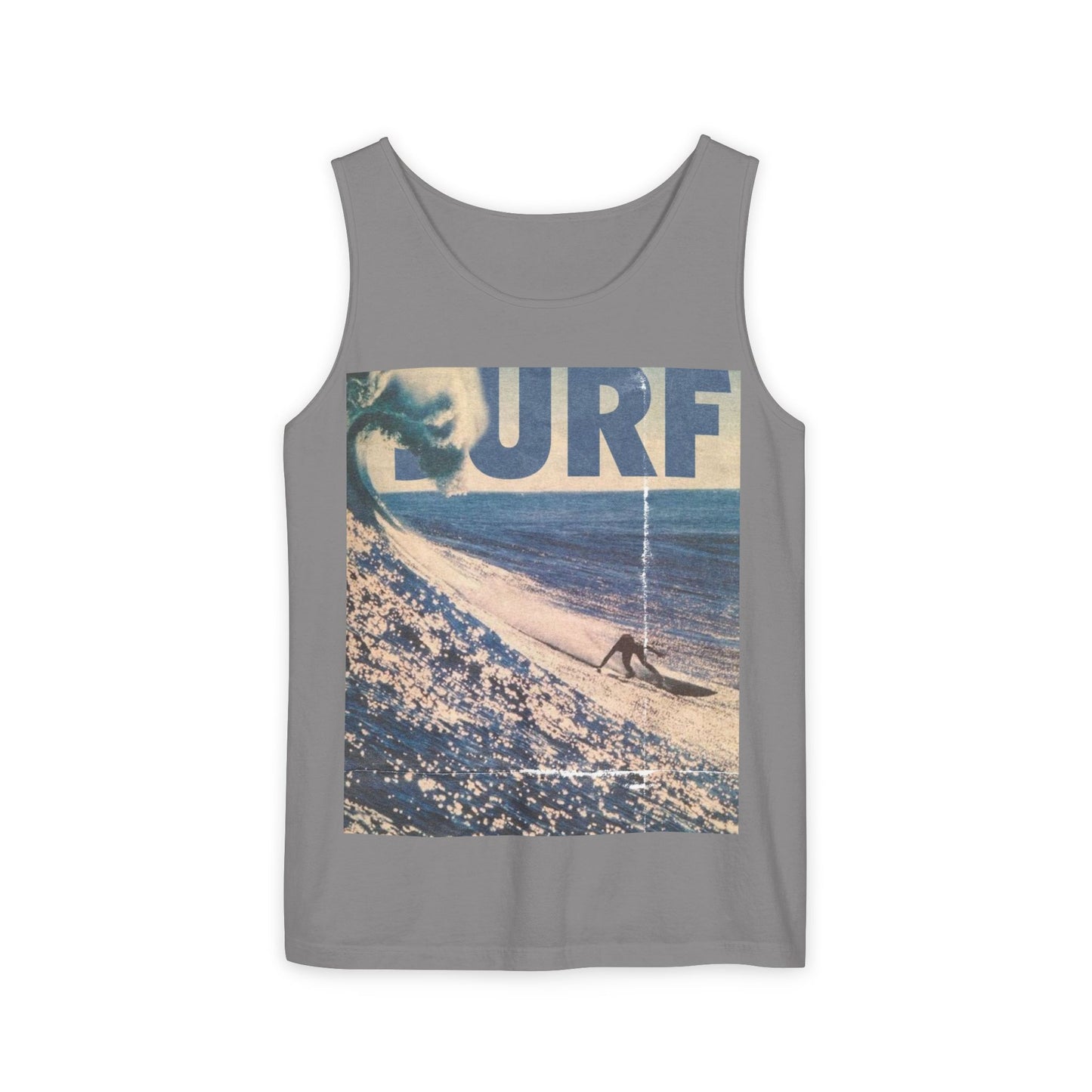 Surf Vintage Tank Top – Retro Beach Surfing Graphic
