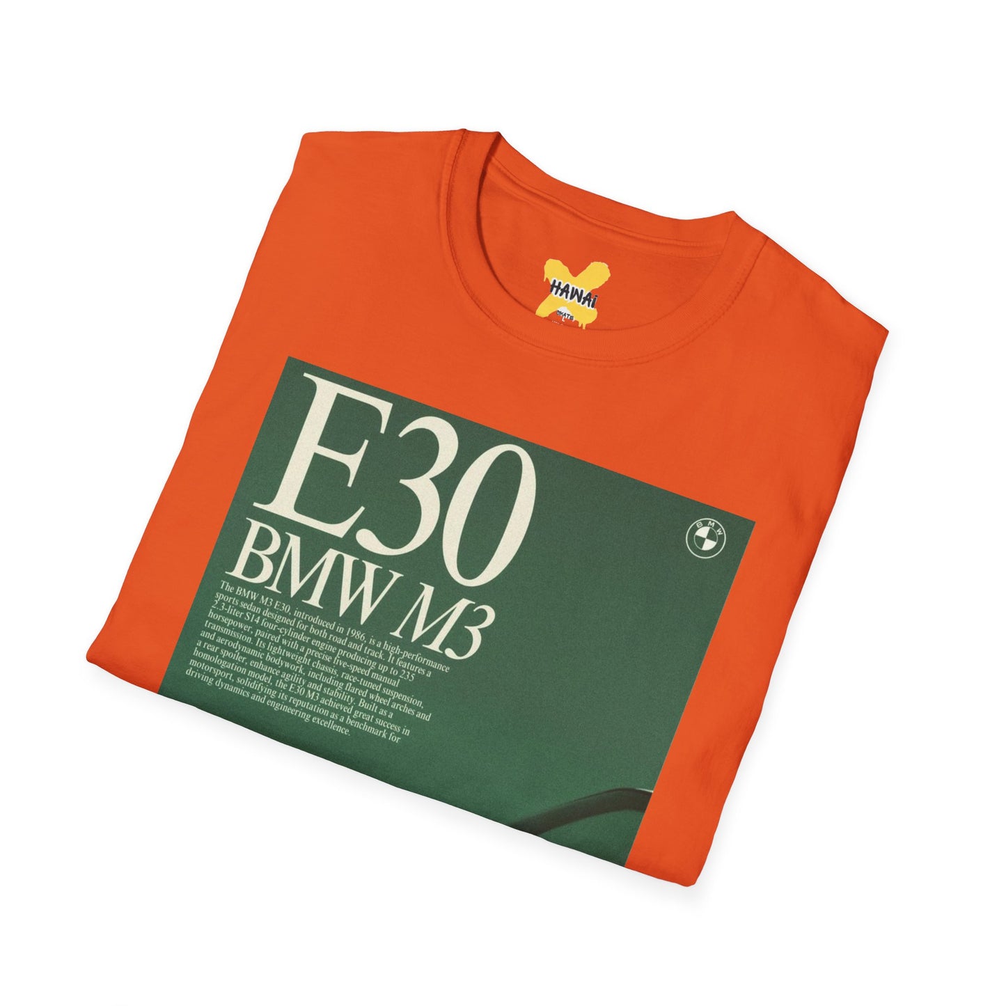 E30 BMW M3 Graphic Unisex T-Shirt - Classic Car Enthusiast Tee