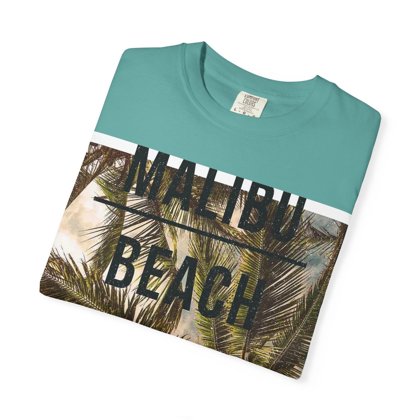 Malibu Beach Palm Photo T-Shirt