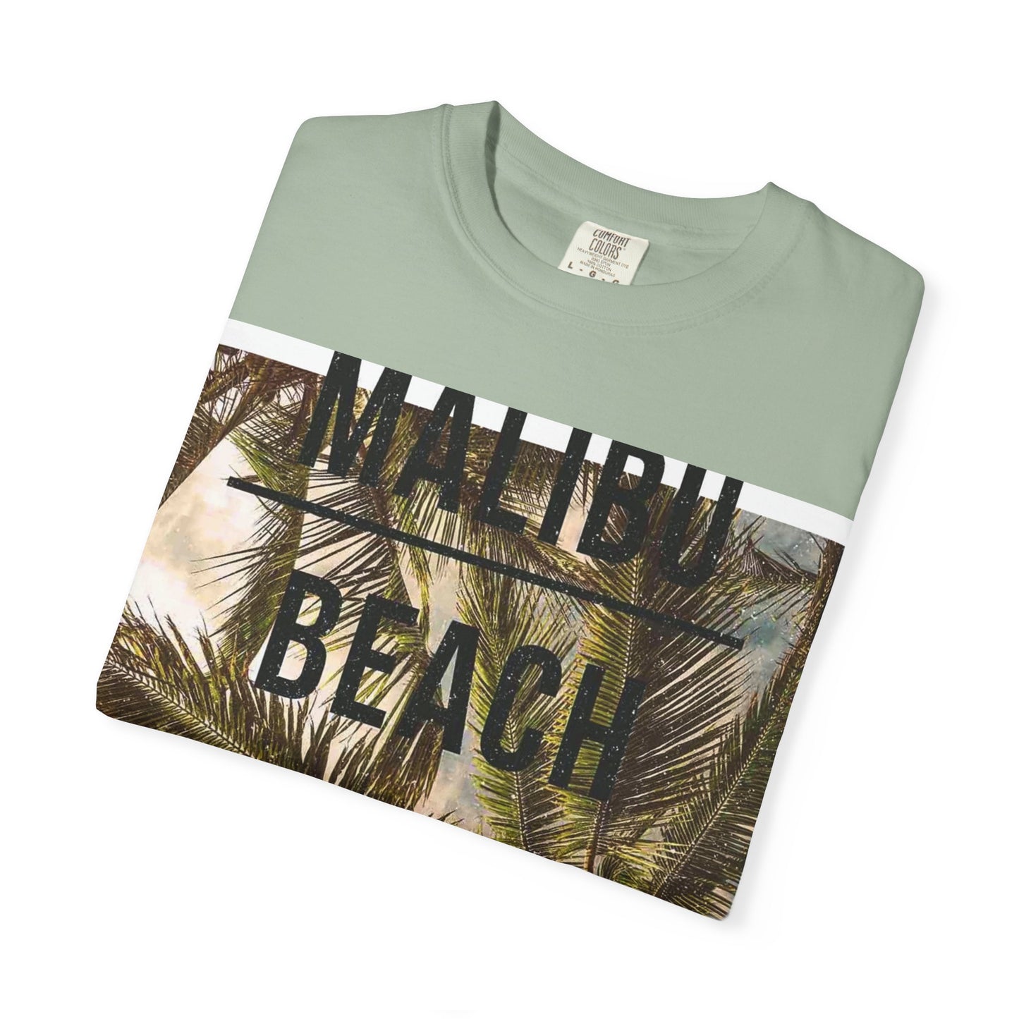 Malibu Beach Palm Photo T-Shirt