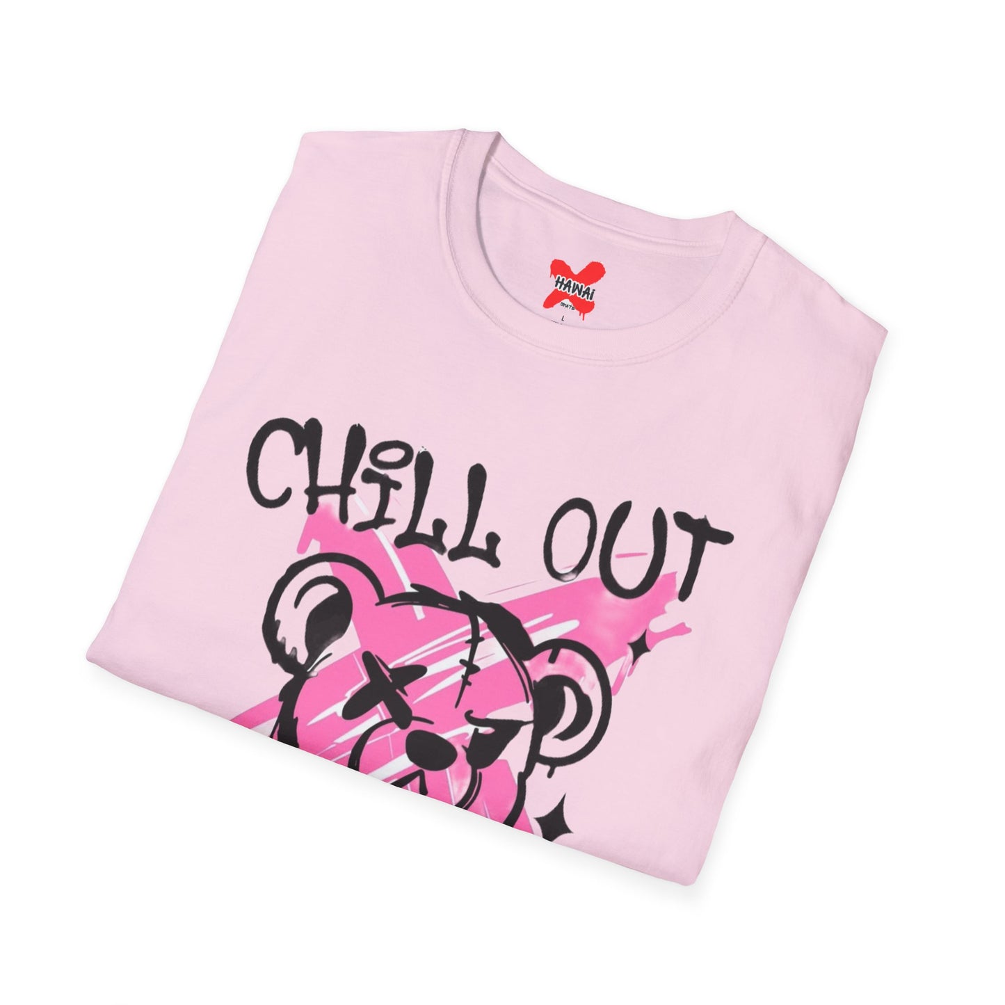 Chill Out Bear Graphic Tee for Relaxed Vibes