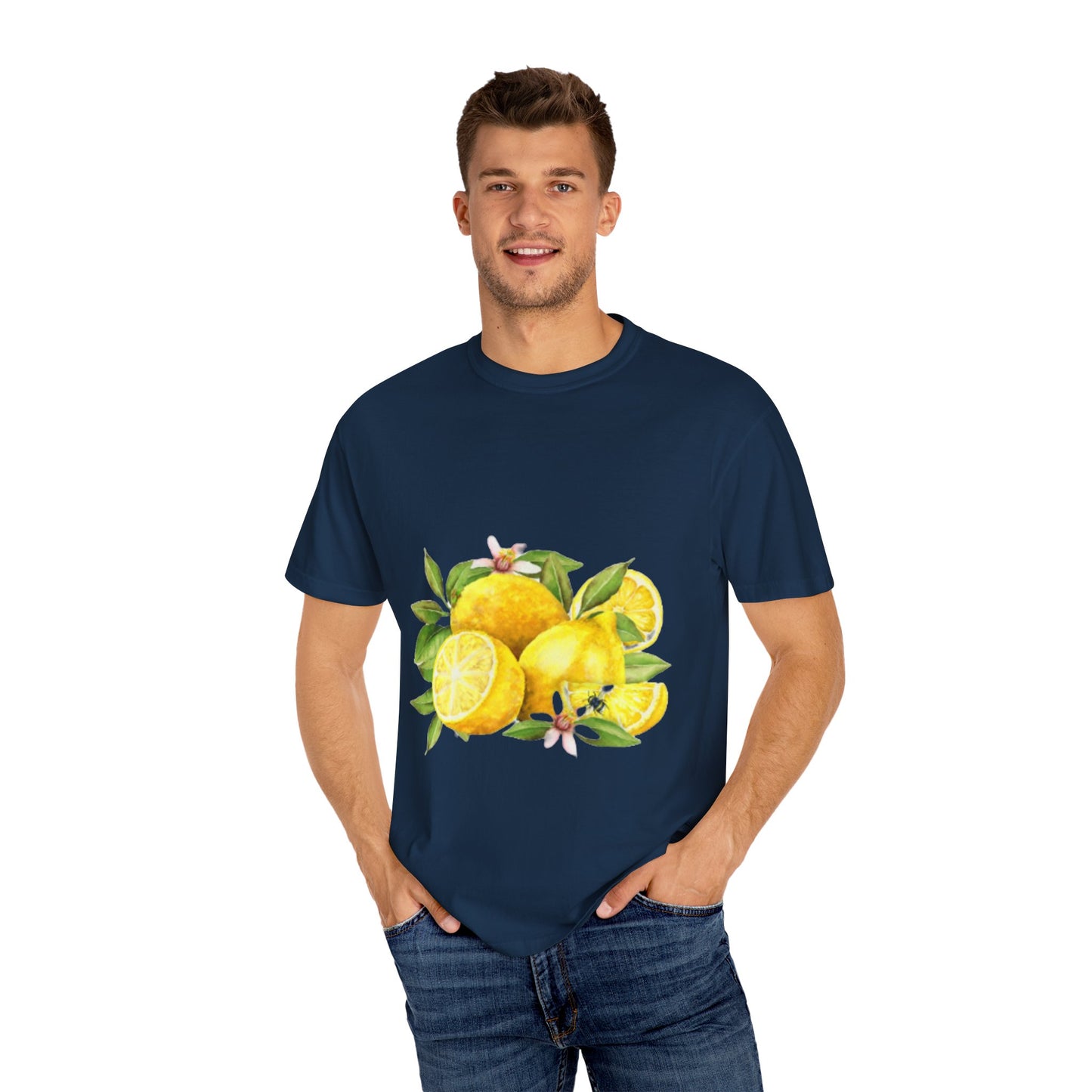 Citrus Lemon Graphic T-Shirt - Unisex, Summer Vibes, Perfect Gift