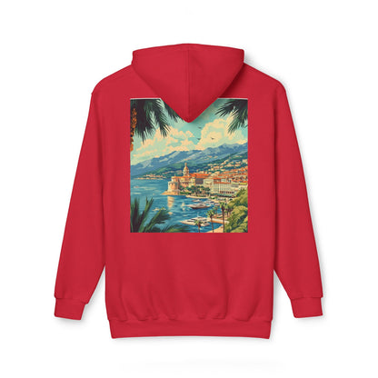 Coastal Vibes Unisex Hooded Sweatshirt - Perfect for Beach Lovers