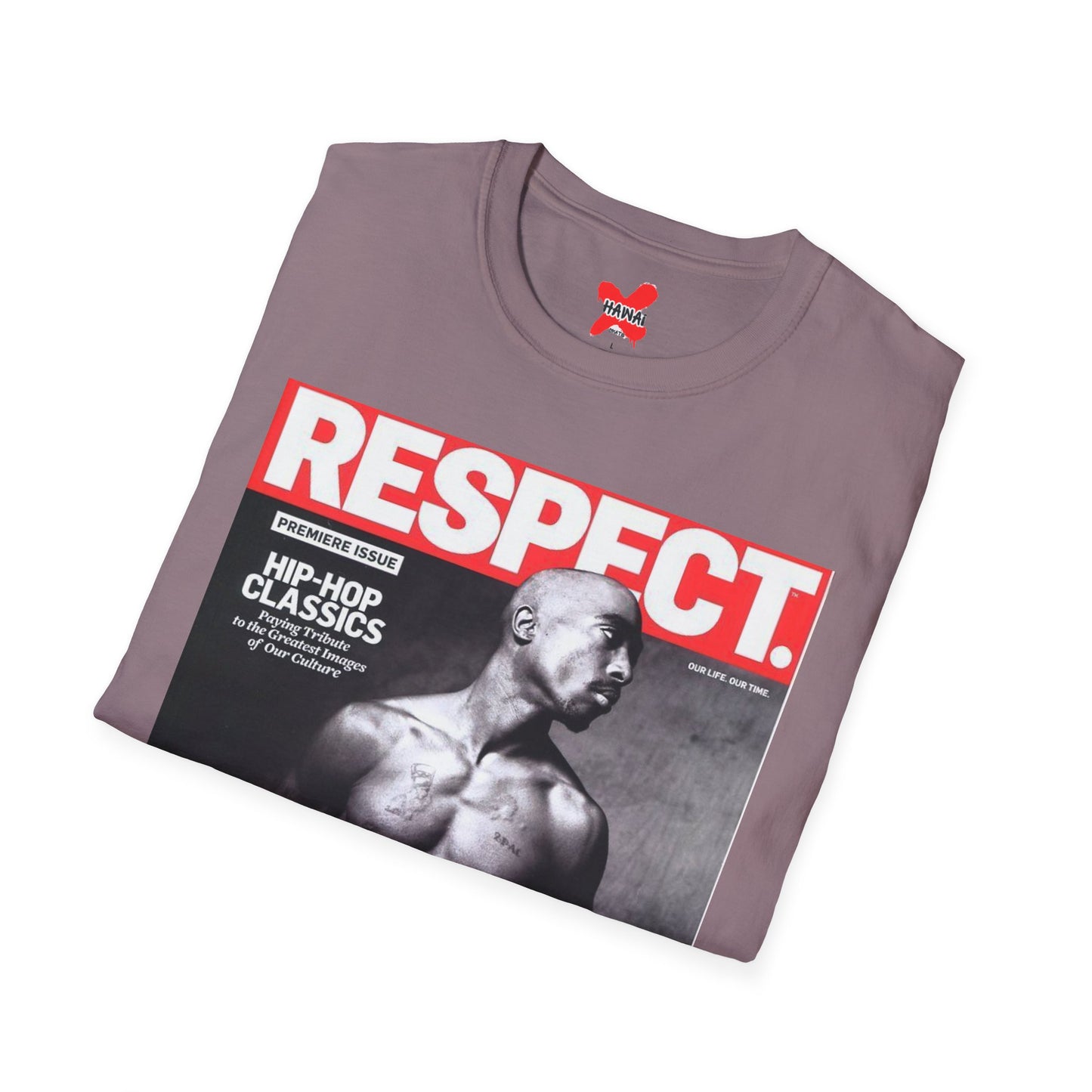 Hip-Hop Respect Unisex Softstyle T-Shirt, Streetwear Tee, Music Lover Gift, Urban Style, Casual Fashion, Graphic Tee