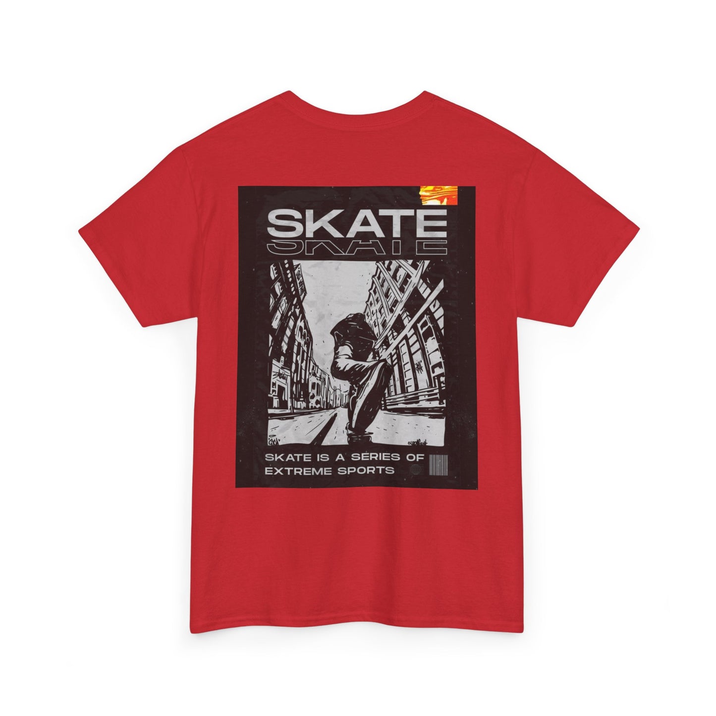 Skate Graphic Tee — Urban Skateboard Poster Shirt