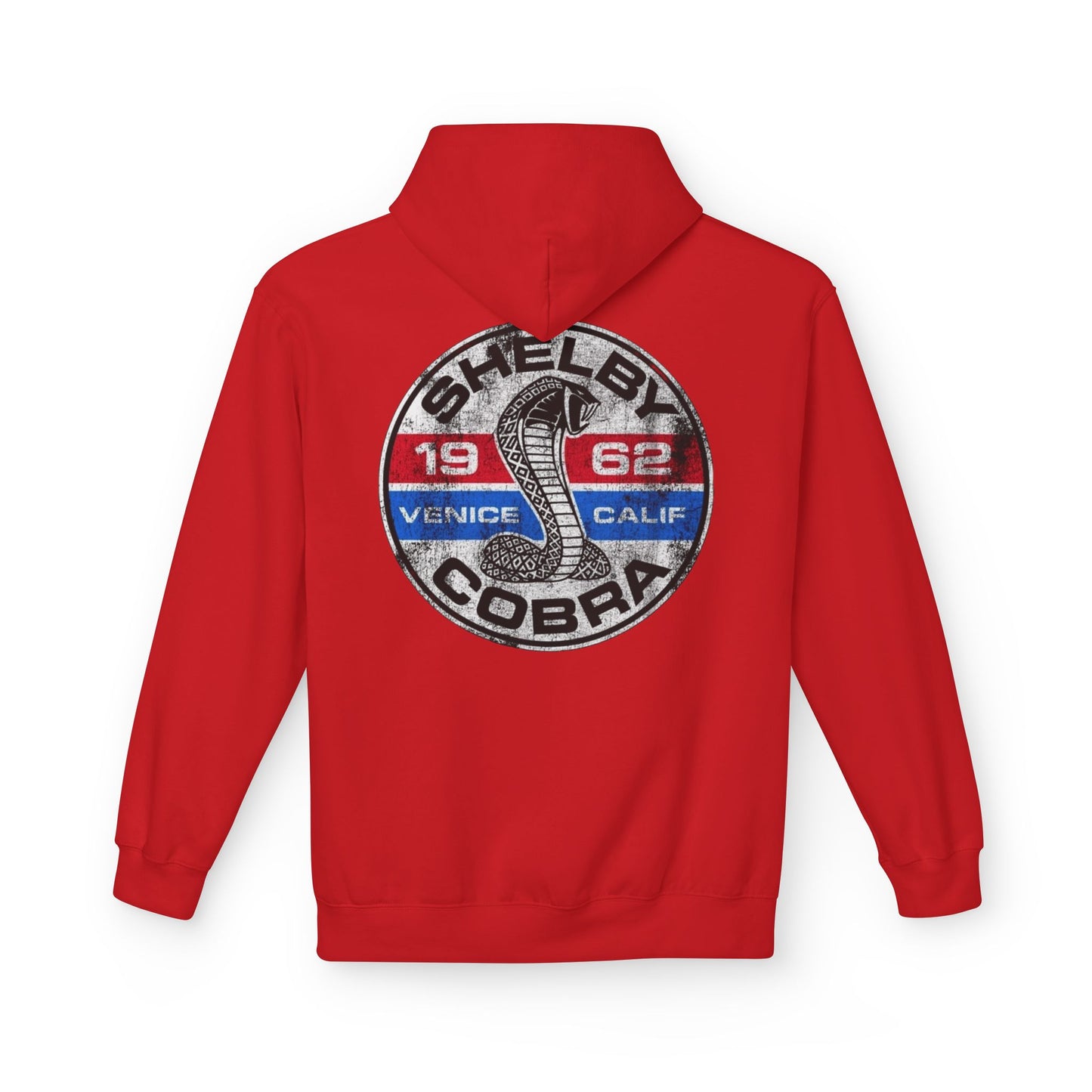 Vintage Shelby Cobra Hoodie - Unisex Midweight Softstyle Fleece with Classic Design