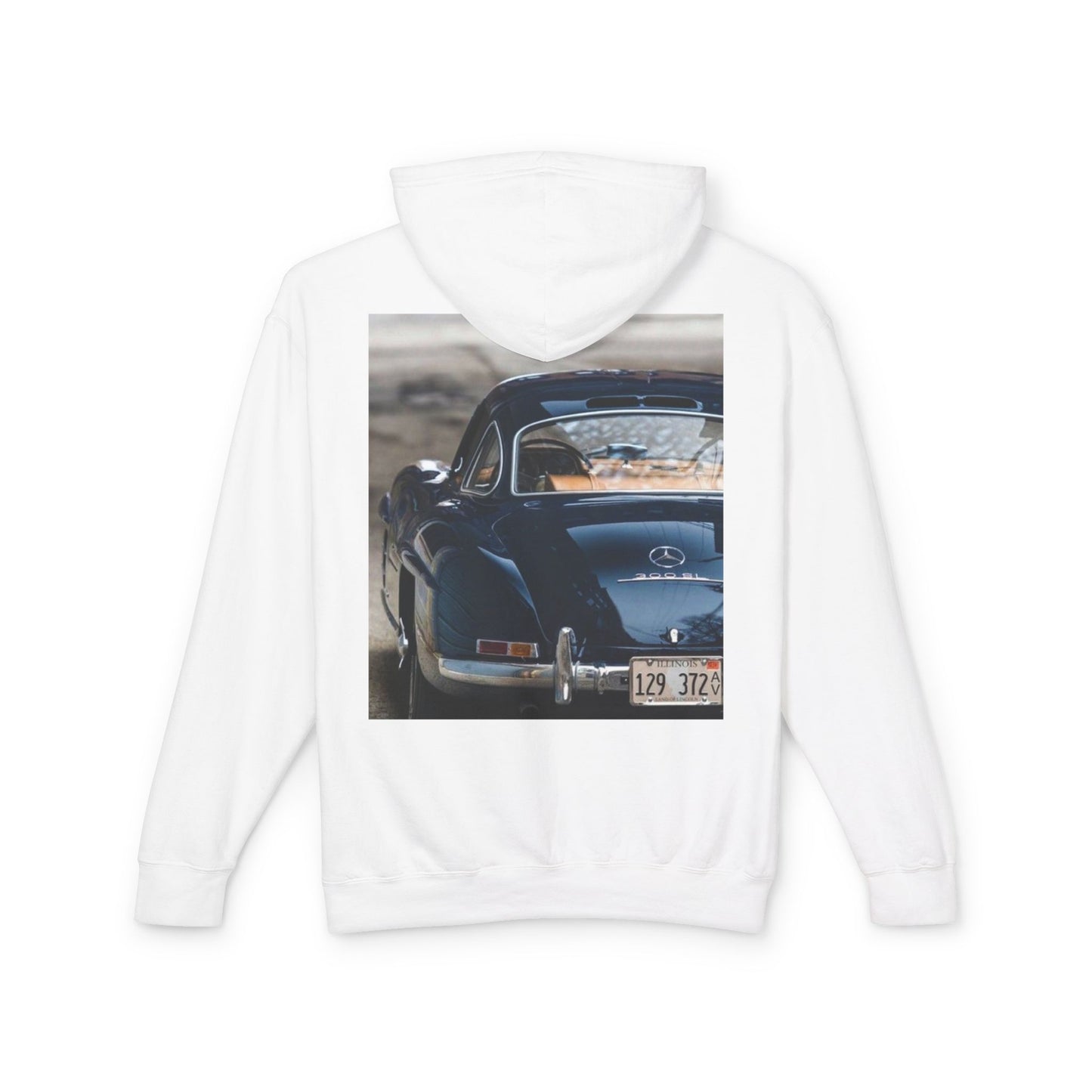 Classic Car Lover's Lightweight Hoodie | Unisex Cozy Sweatshirt, Perfect Gift for Car Enthusiasts, Casual Wear & Retro Style