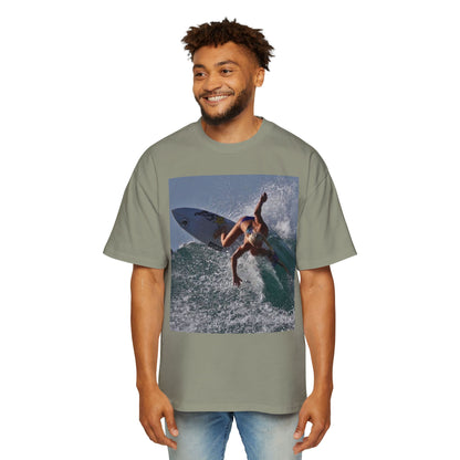 Surf Photo T-Shirt — Men’s Oversized Surfing Tee