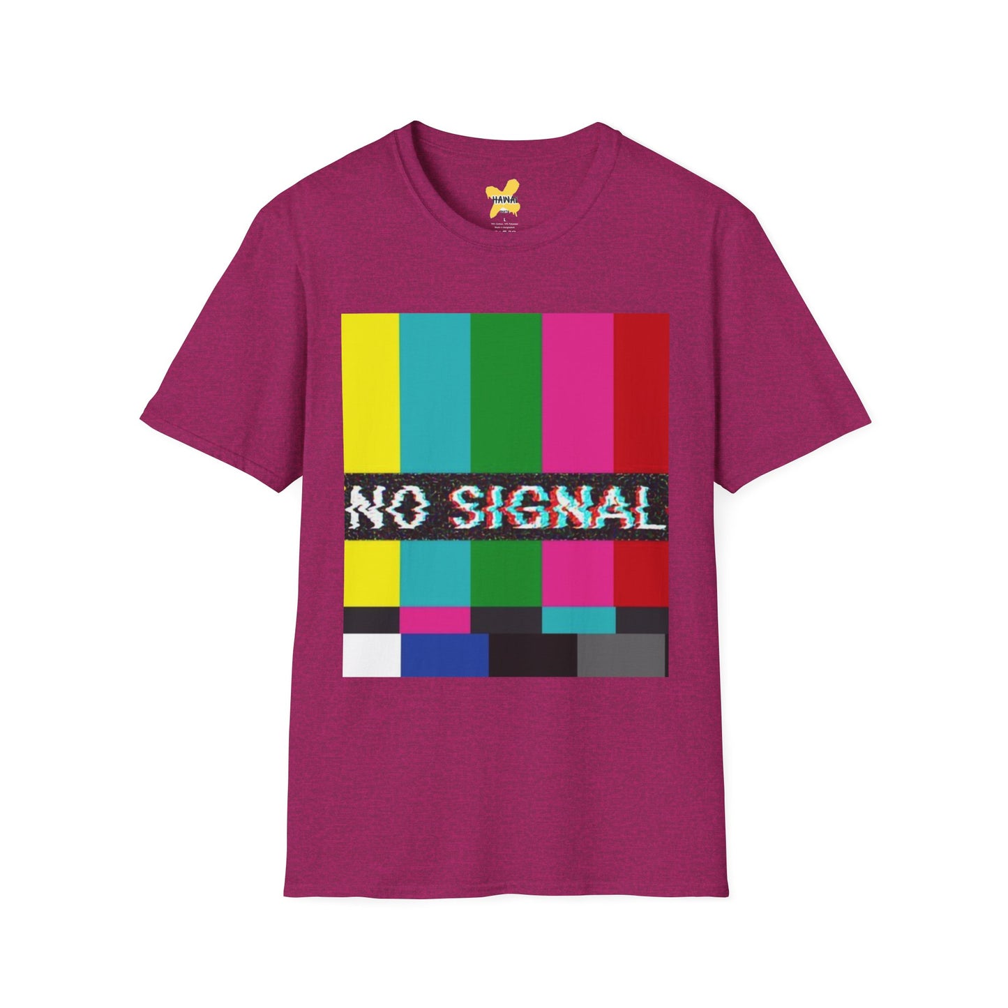 No Signal Graphic Unisex T-Shirt – Retro Style for Tech Lovers