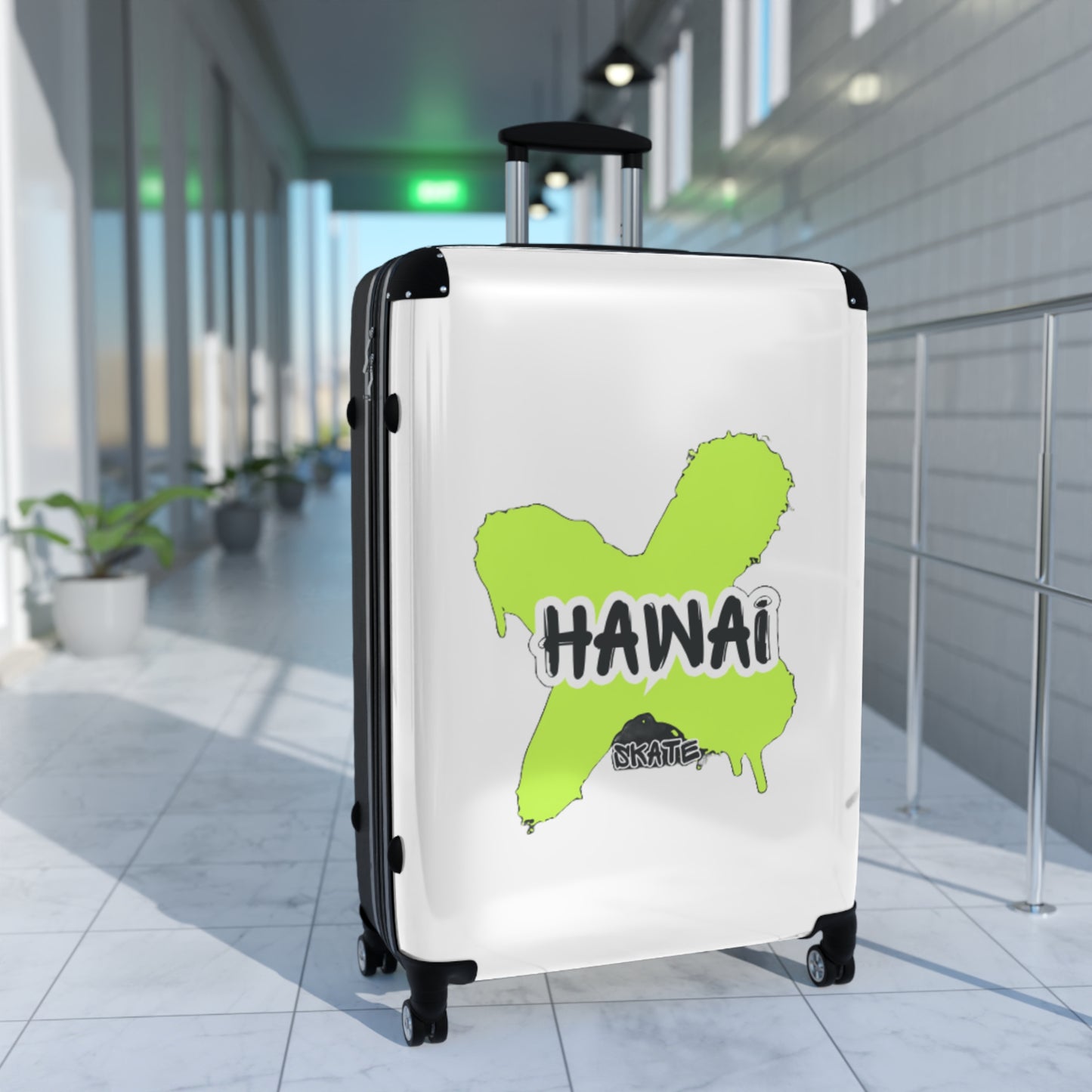 Hawaii-Inspired Travel Suitcase - Trendy Luggage for Adventure Seekers