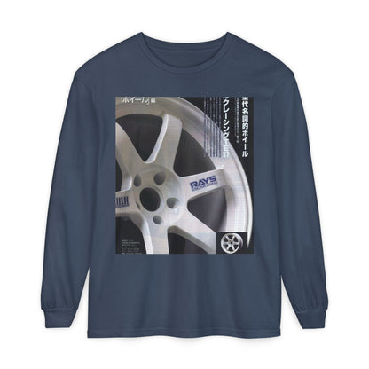 Rays Wheel Graphic Long Sleeve Tee