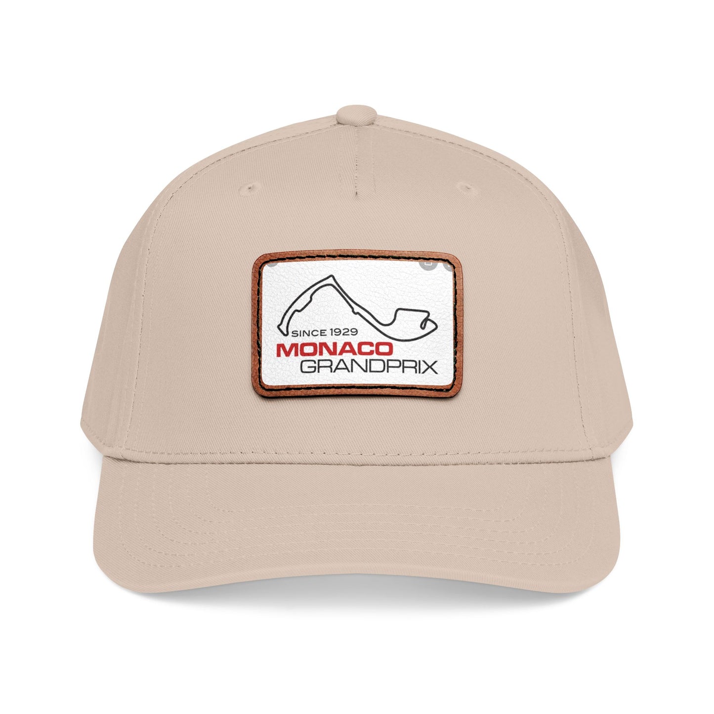Monaco Grand Prix Leather Patch Baseball Cap