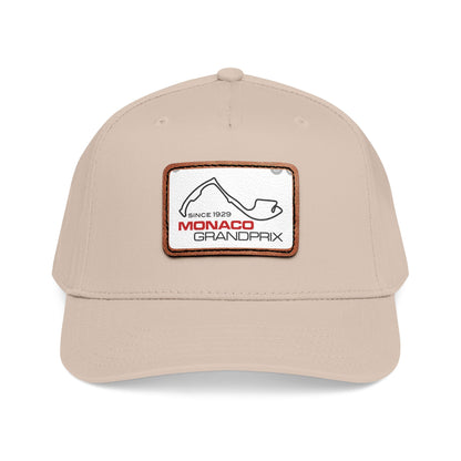 Monaco Grand Prix Leather Patch Baseball Cap