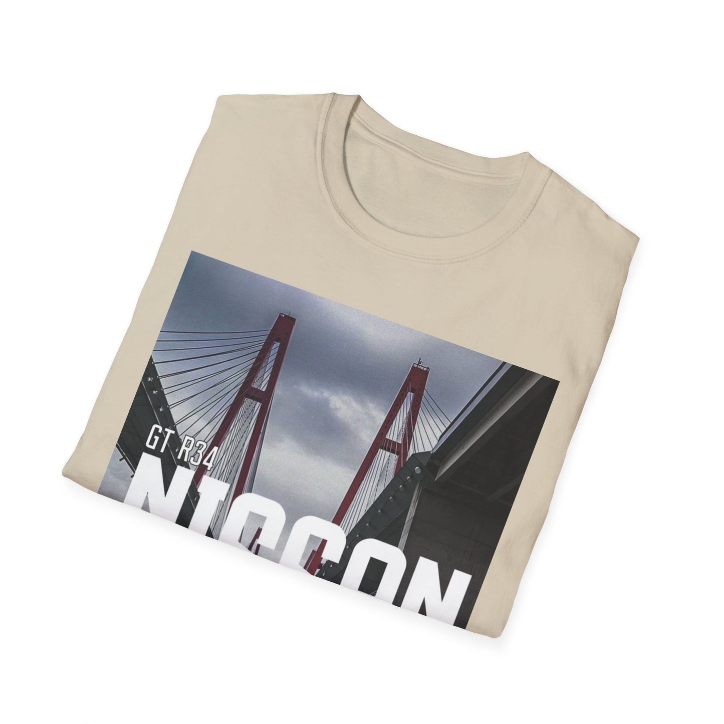 Nissan GT-R 34 Unisex Softstyle T-Shirt - Car Enthusiast Apparel