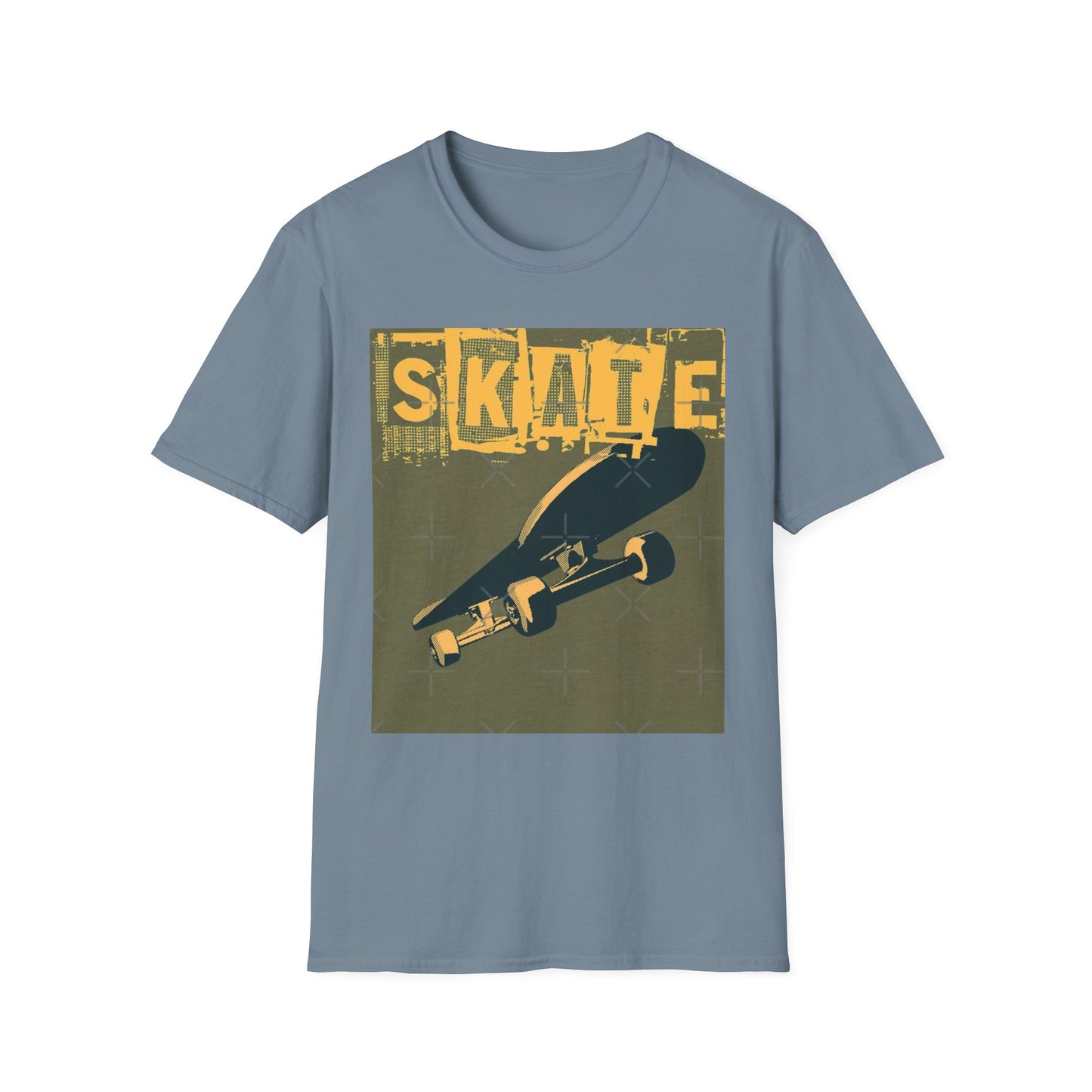 Skateboarder Unisex Softstyle T-Shirt | Perfect Gift for Skate Lovers, Streetwear Fashion, Casual Wear, Birthday Present, Youth Apparel