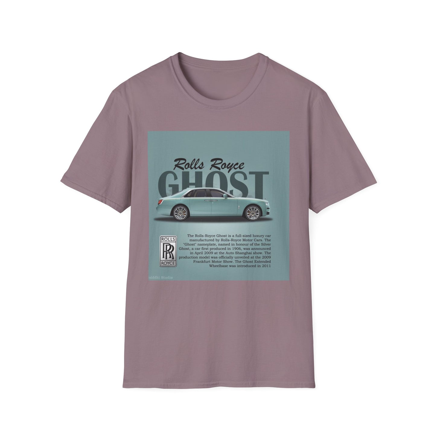Vintage Rolls Royce Ghost T-Shirt - Classic Car Enthusiast Tee