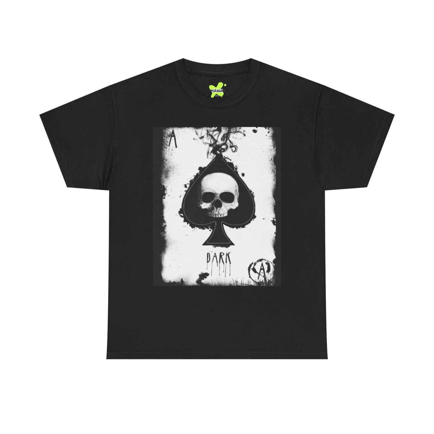 Gothic Skull Graphic Tee - Unisex Heavy Cotton T-Shirt