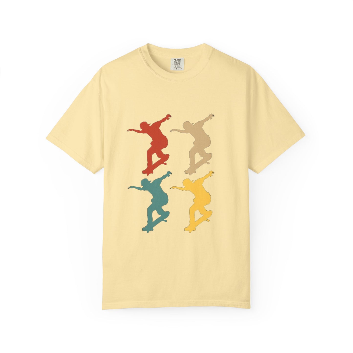 Vibrant Skateboarding T-Shirt for Adventure Lovers