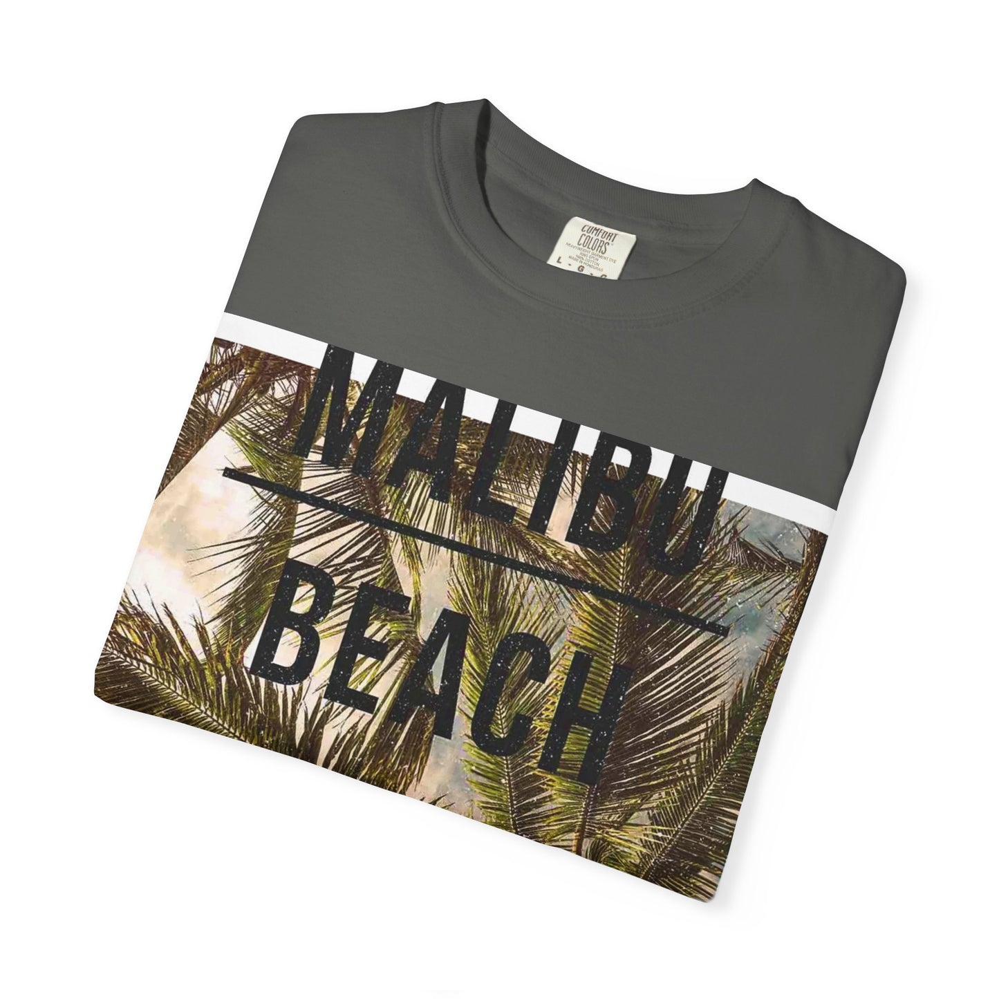 Malibu Beach Palm Photo T-Shirt