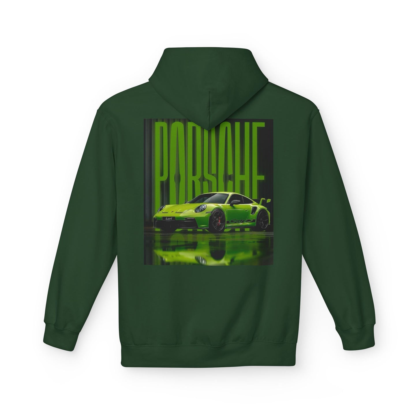 Unisex Midweight Porsche Fleece Hoodie - Automotive Enthusiast Apparel