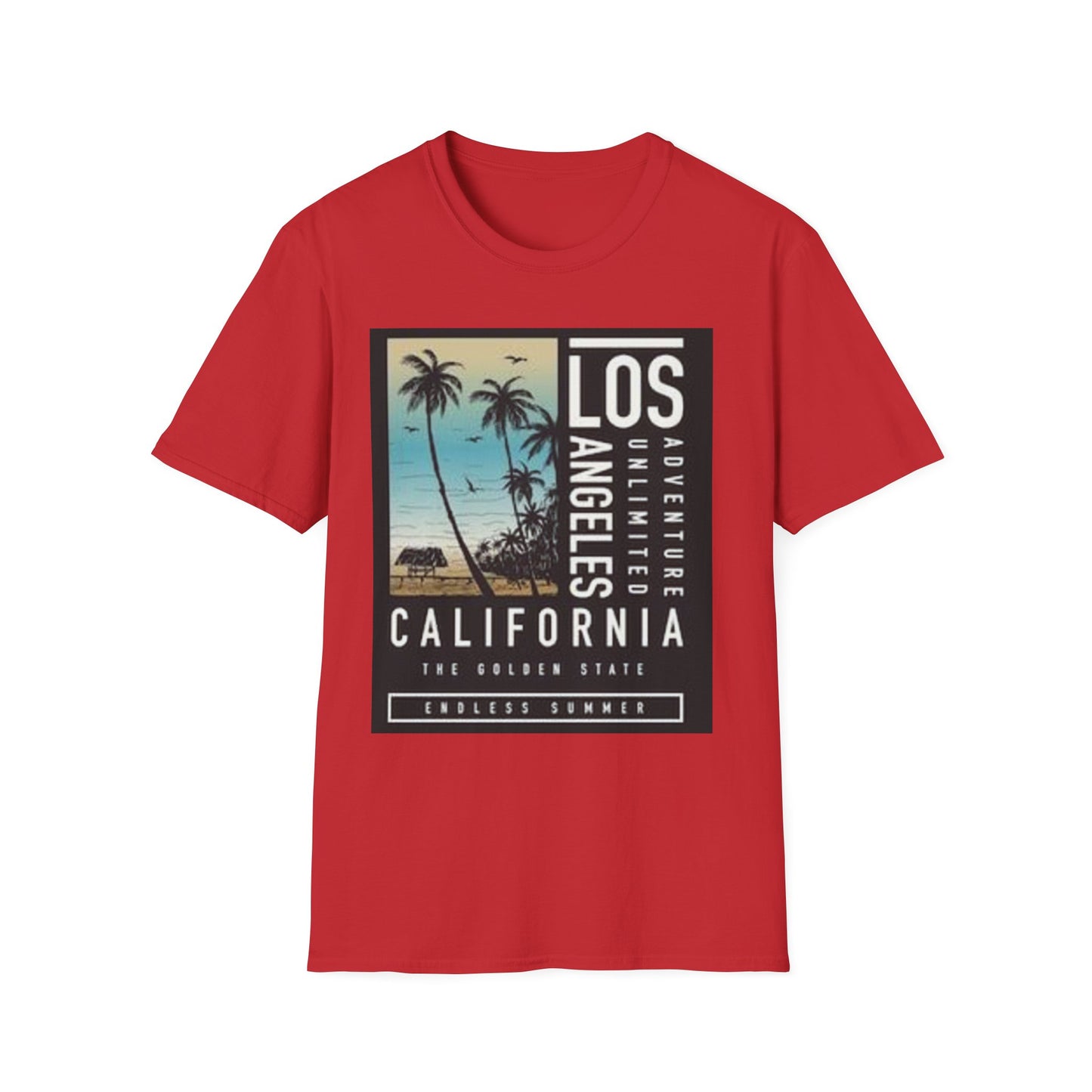 Los Angeles Adventure T-Shirt, California Souvenir Tee, Unisex Vacation Shirt, Beach Lover Gift, Travel Apparel