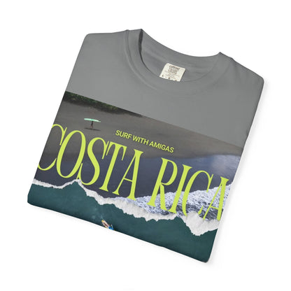 Costa Rica Surf T-Shirt — Aerial Wave & Surfers Graphic Tee