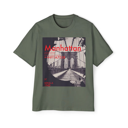 Manhattan Bridge Graphic Tee — Vintage NYC Photo Print