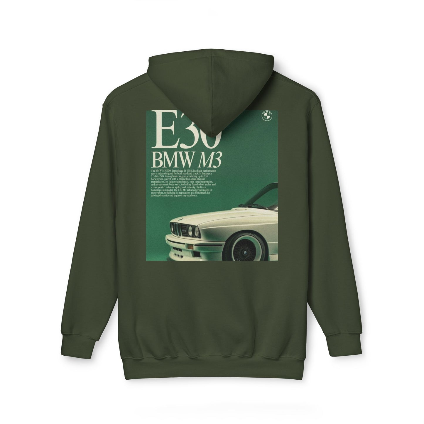 Retro BMW M3 Unisex Hoodie - Made in the USA